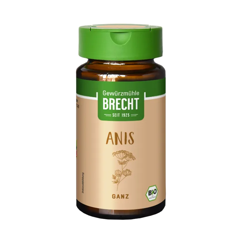 Brecht Anis ganz Bio Glas 35 g