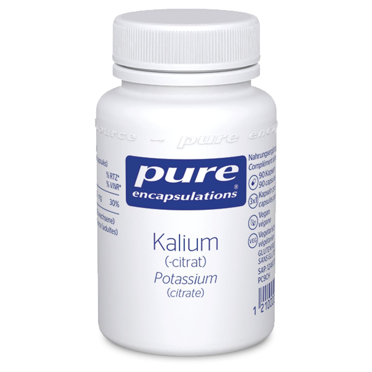 Pure Kalium Kapseln Dose 90 Stück