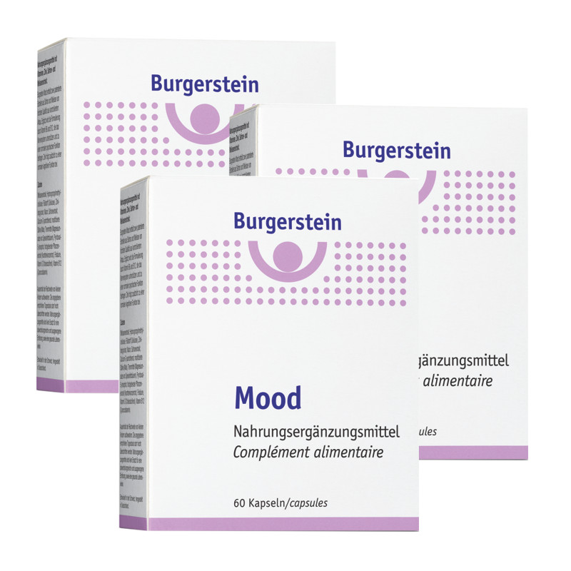 Burgerstein Mood Safran Melisse B-Vitamine 3x 60 Stück