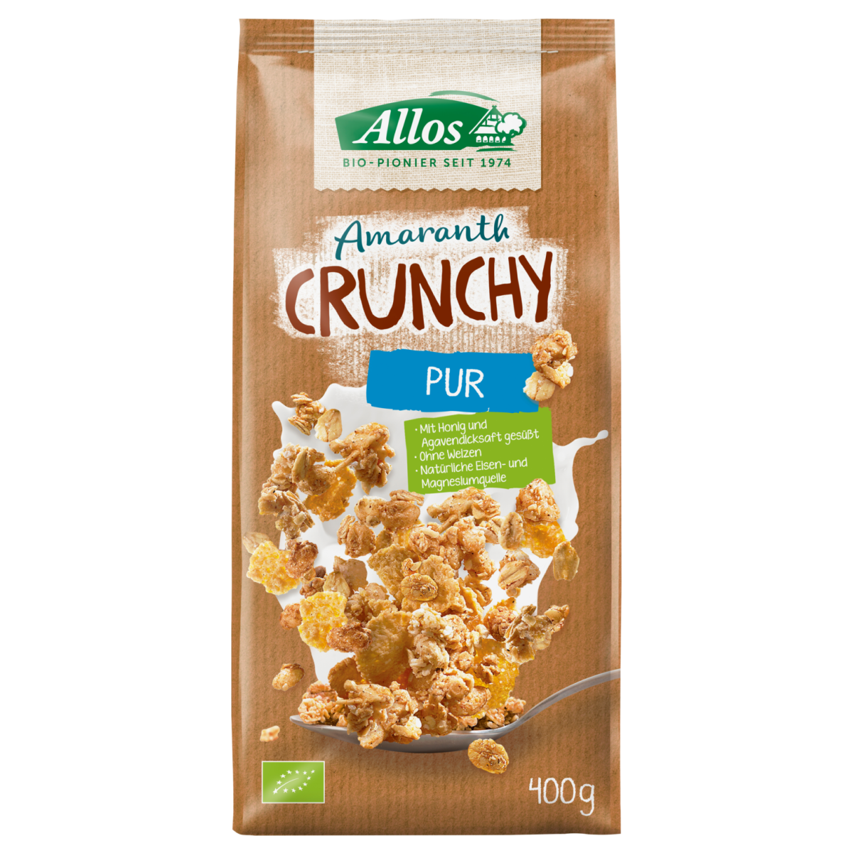 ALLOS Amaranth Crunchy Pur 400 g