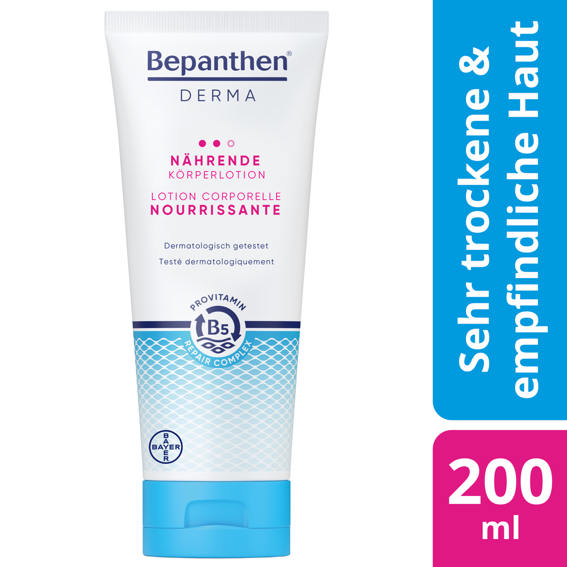 Bepanthen Derma nährende Körperlotion 200 ml