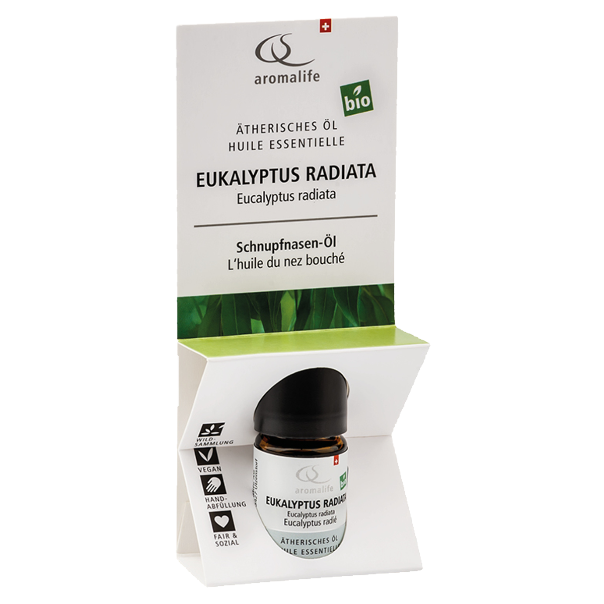 Aromalife Top Eukalyptus radiata wild ätherisches Öl Bio 5 ml