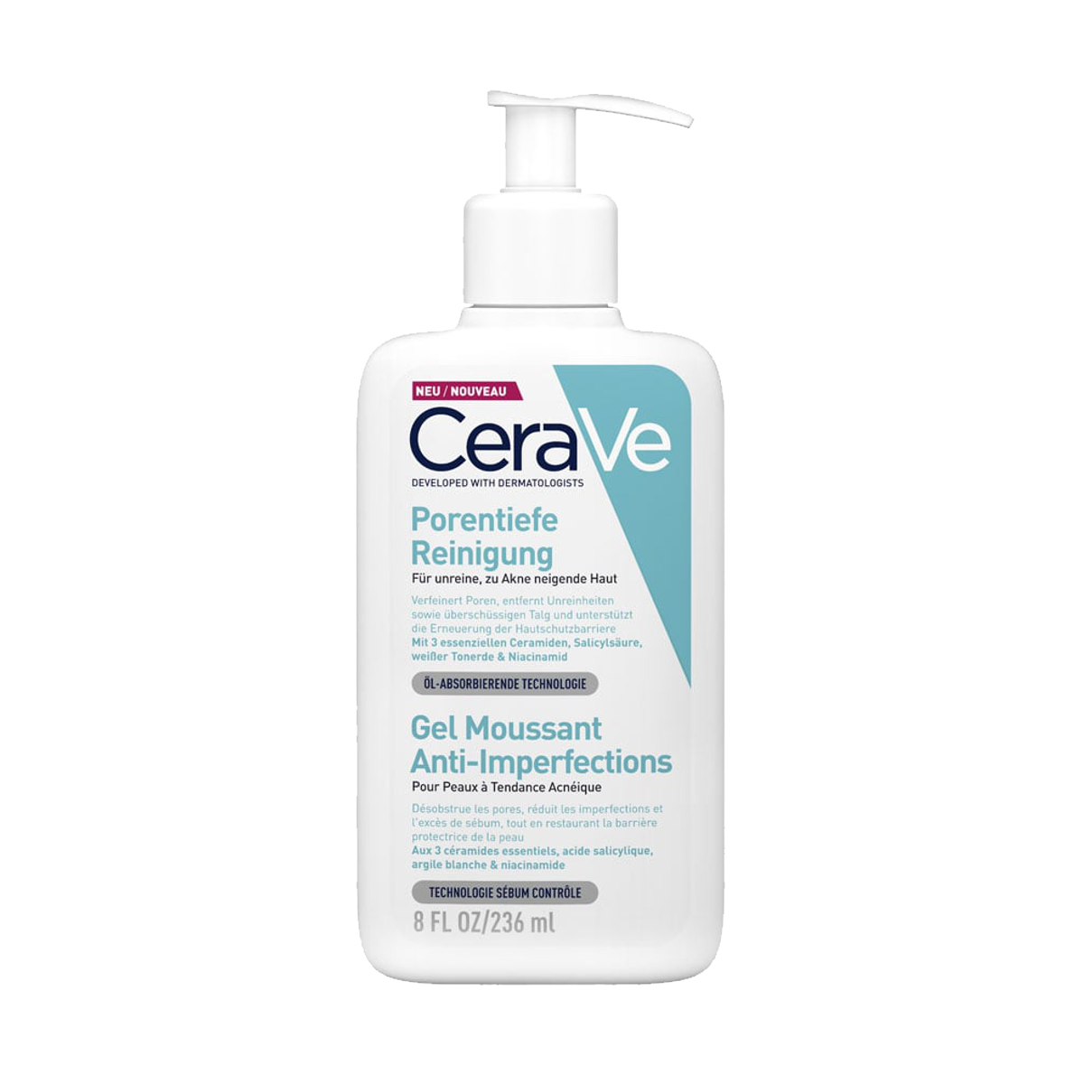 CeraVe Porentiefe Reinigung 236 ml