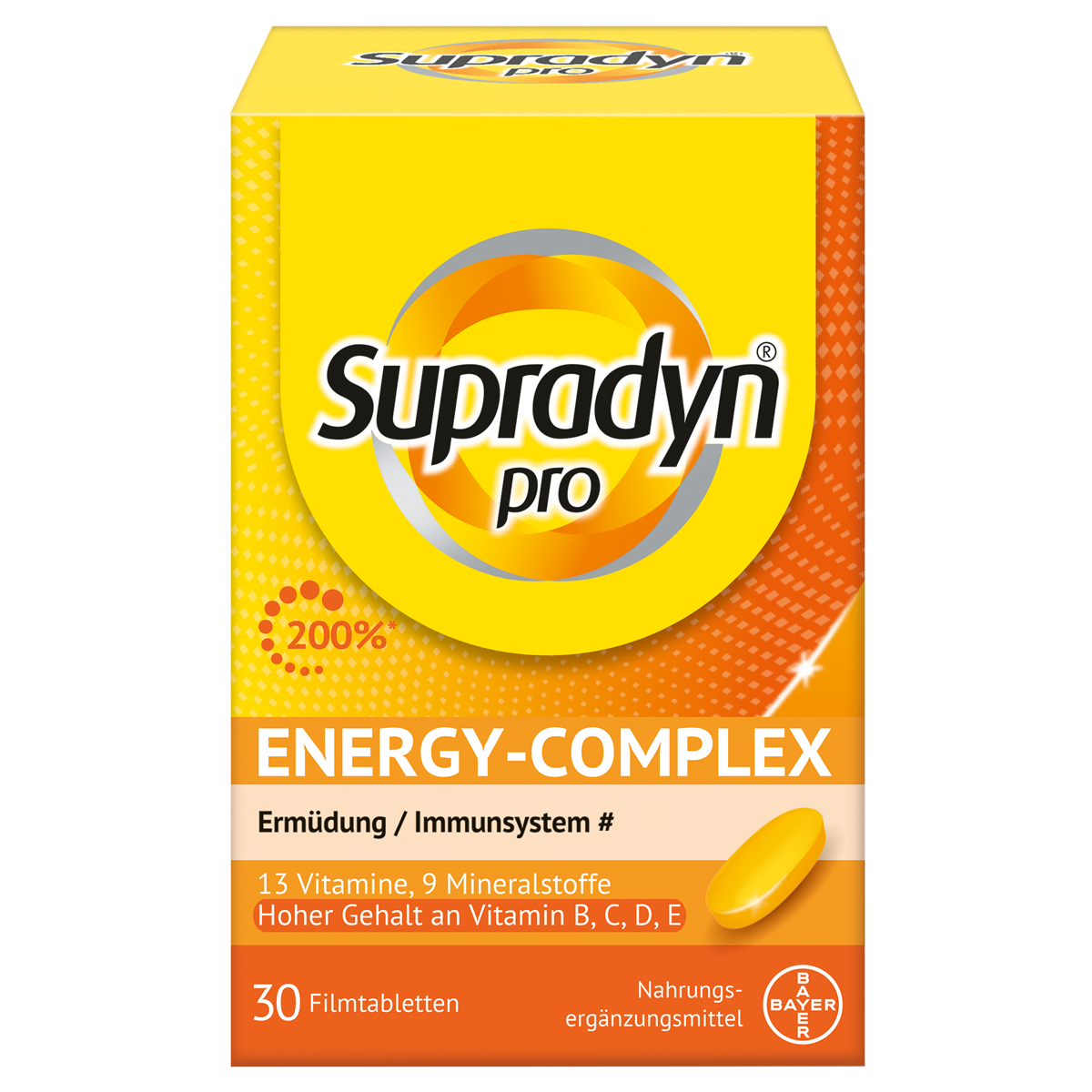 Supradyn pro energy-complex Filmtabletten Dose 30 Stück