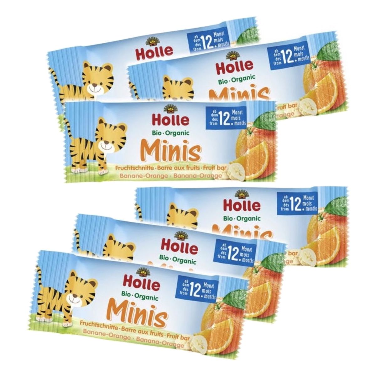 Holle Bio-Minis Banane Orange Btl 100 g