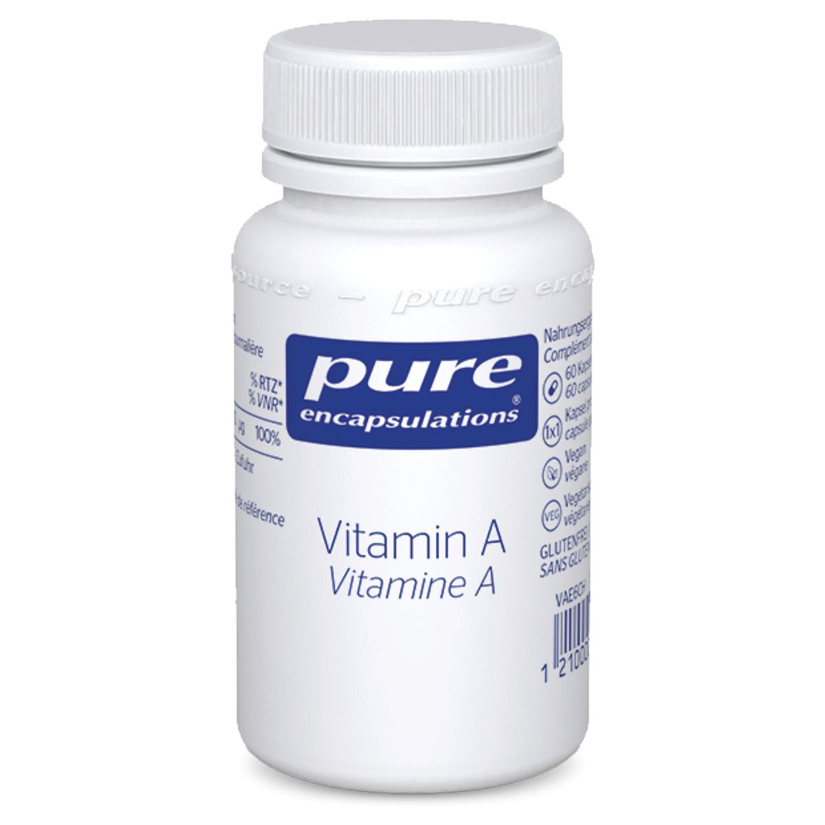 Pure Vitamin A Kapseln Dose 60 Stück