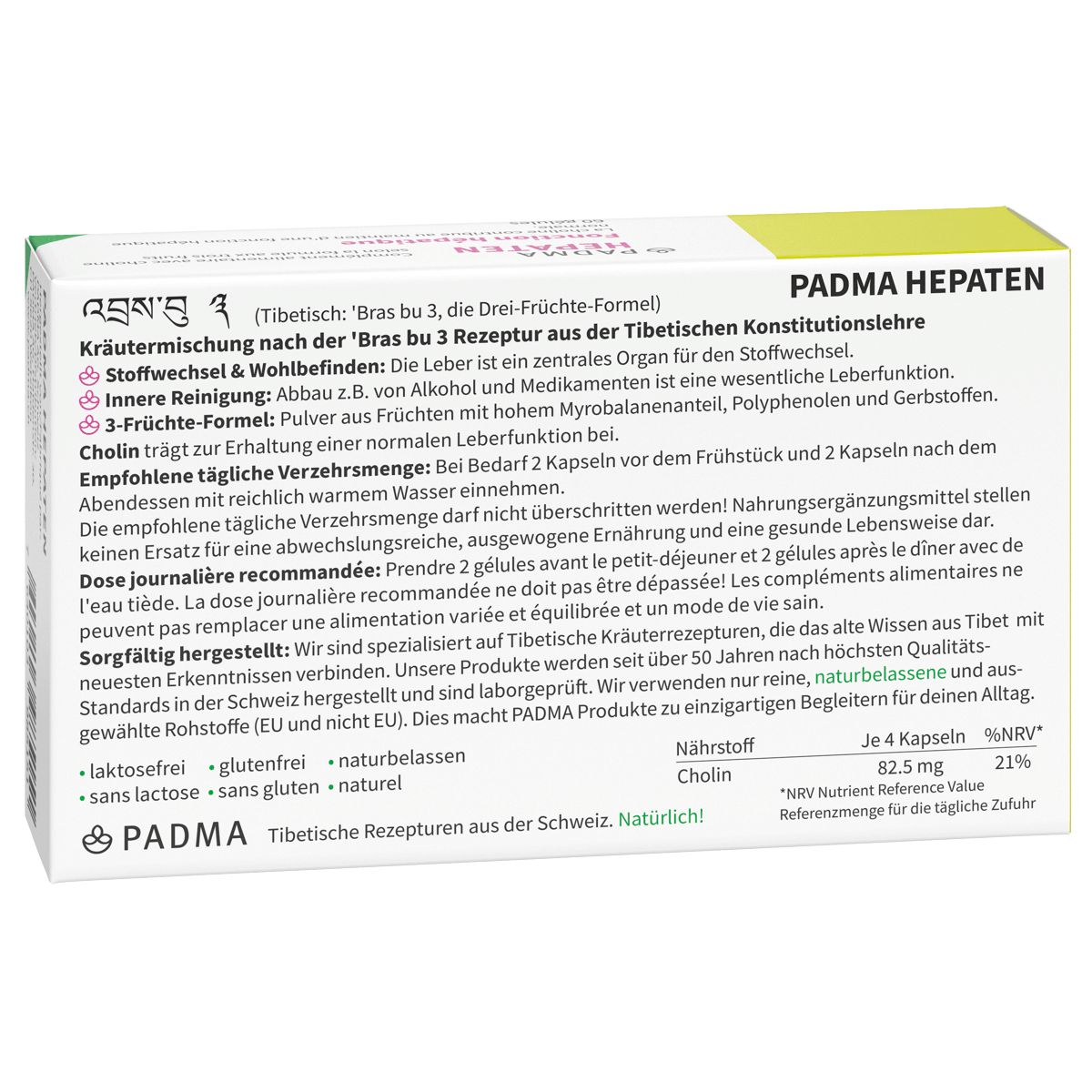 Padma Hepaten Kapseln 60 Stück