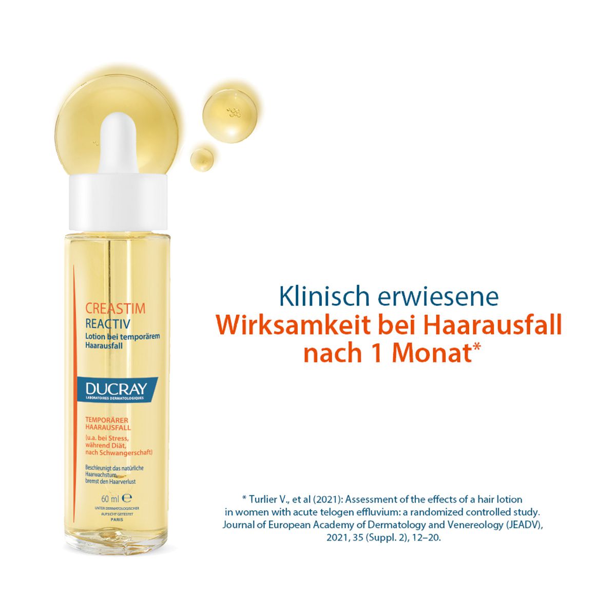 Ducray Creastim Reactiv Lotion Haarausfall 60 ml