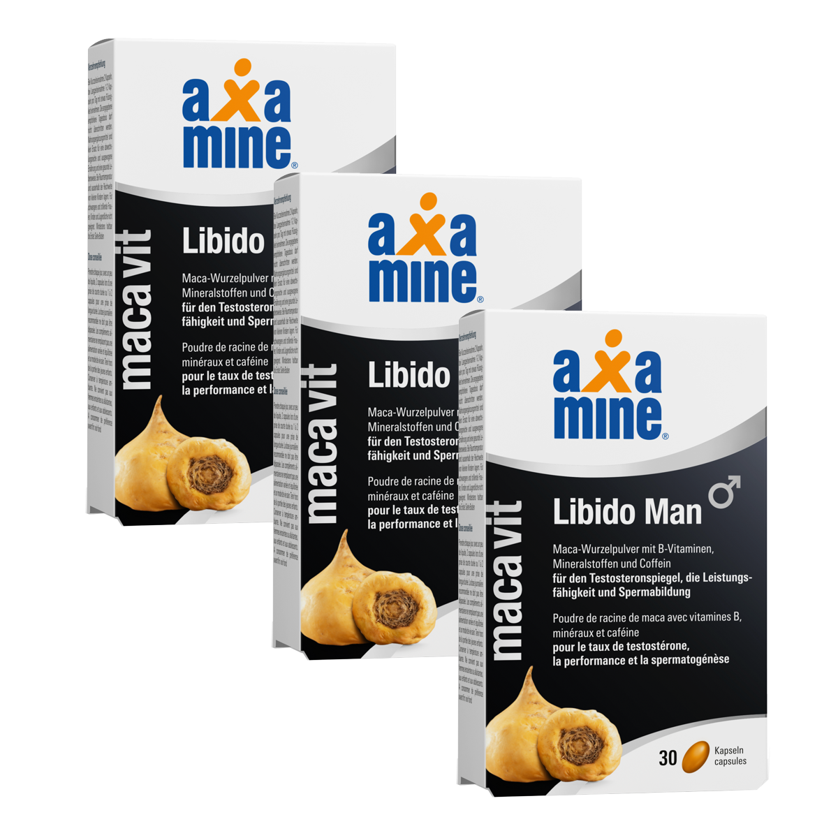 Axamine Libido Man 3x 30 Kapseln