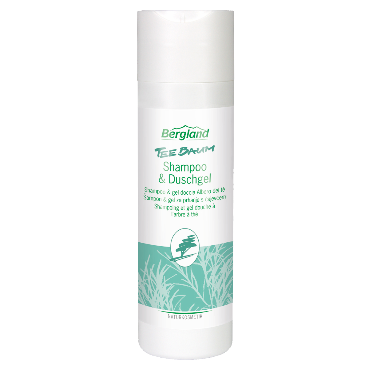 Bergland Teebaum Shampoo und Duschgel 200 ml