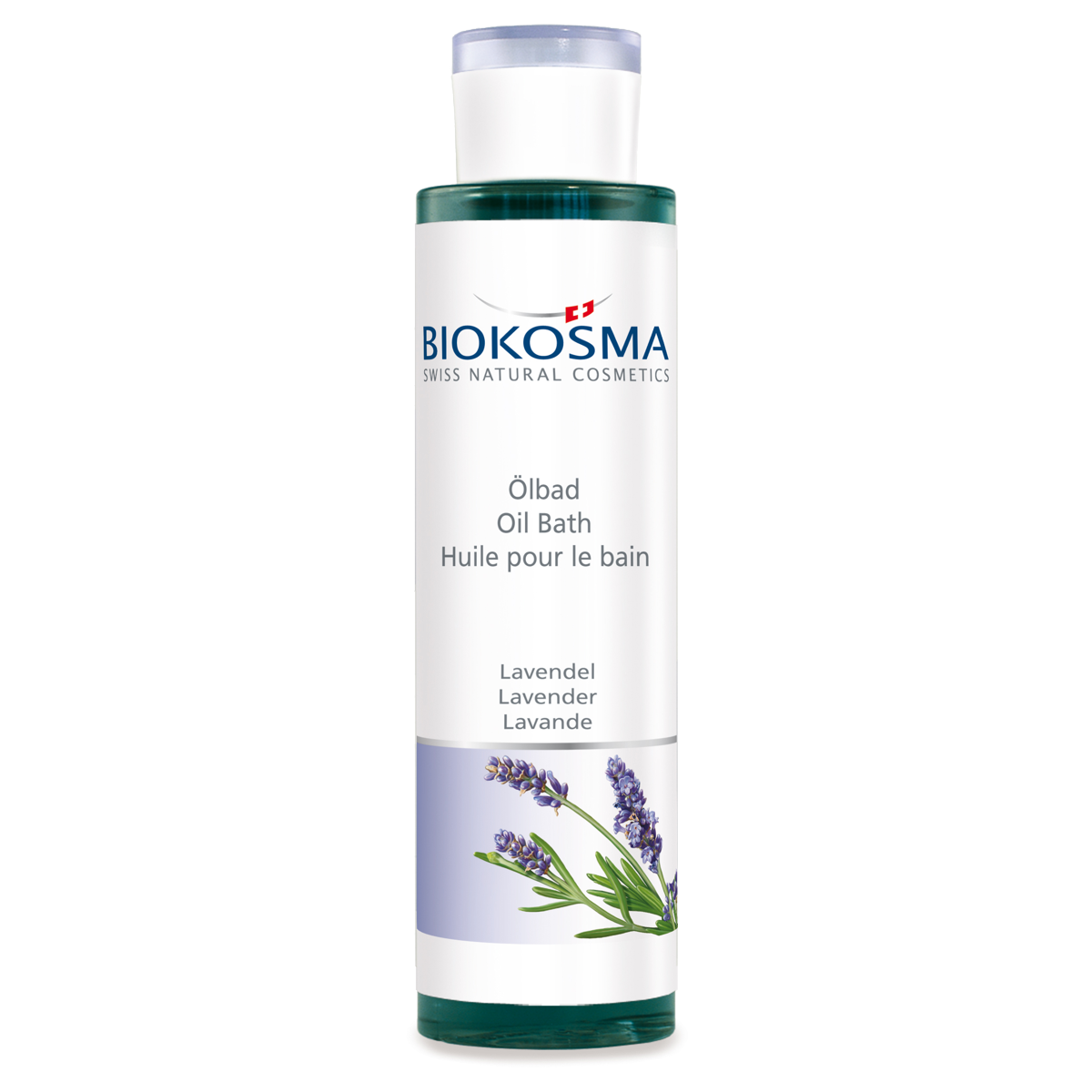 Biokosma Bad Lavendel Ölbad Flasche 200 ml