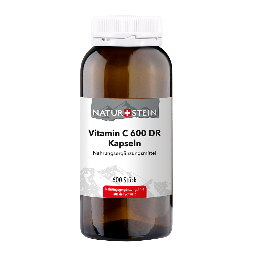 Naturstein Vitamin C 600 DR Kapseln 600 Stück