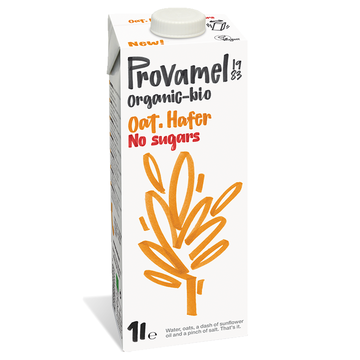 Provamel Haferdrink ohne Zucker Bio 1 Liter