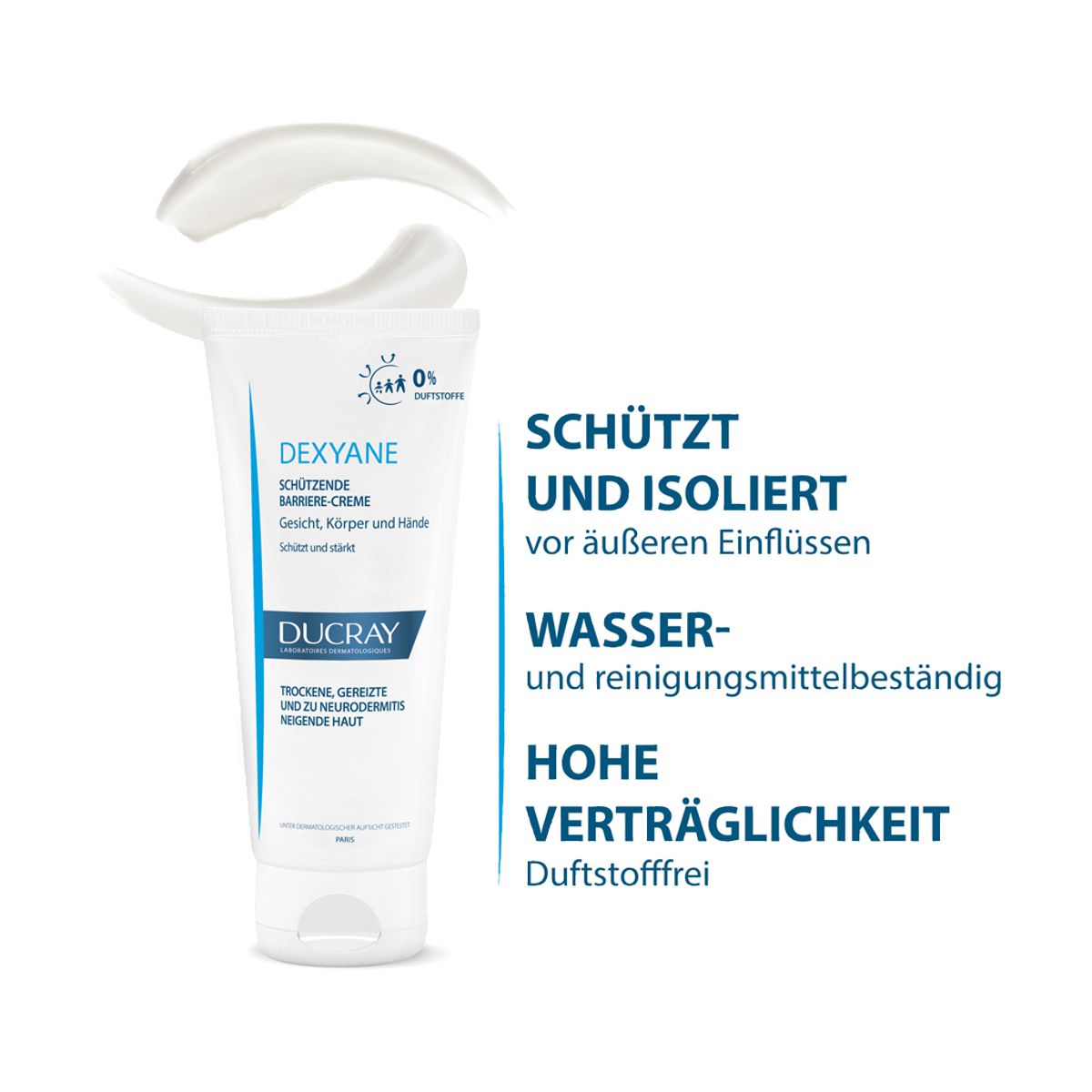 Ducray Dexyane schützende Barriere-Creme 100 ml