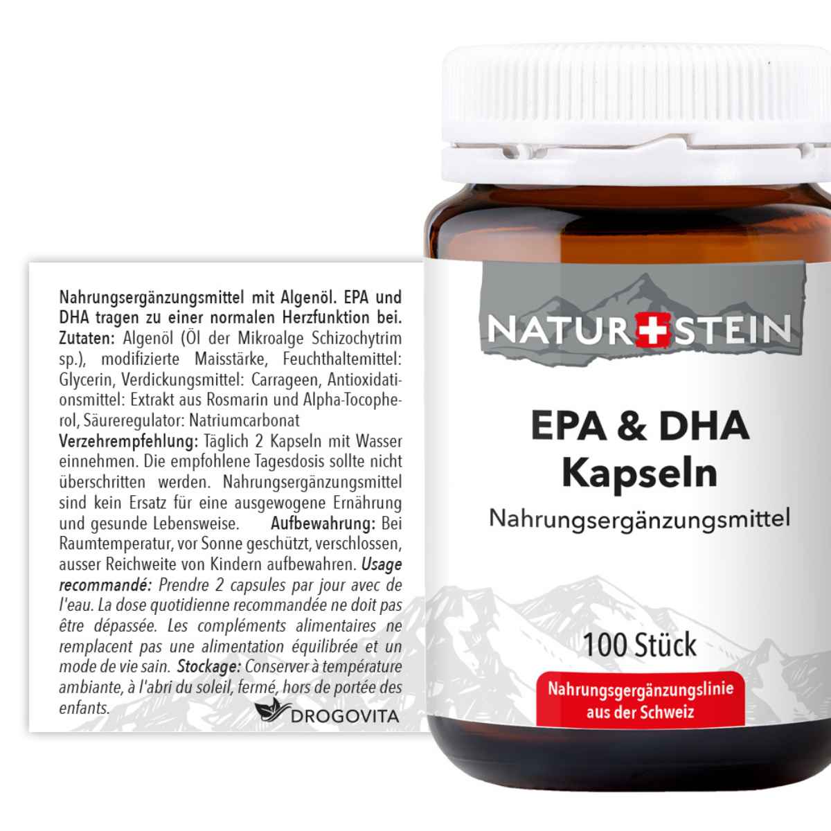 Naturstein EPA / DHA Kapseln 100 Stück