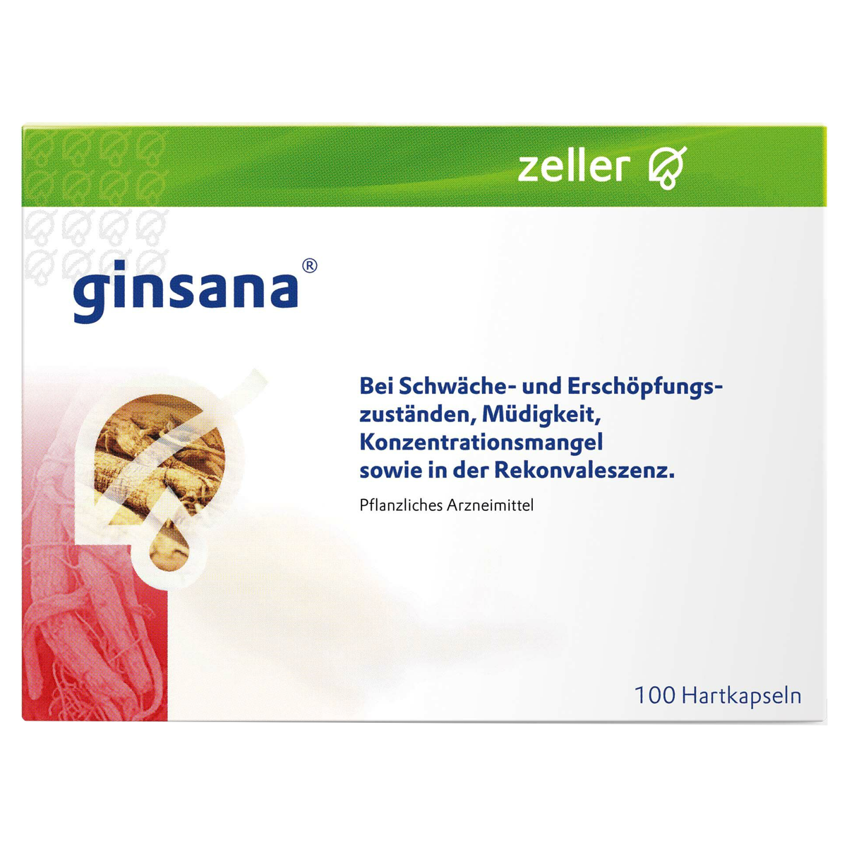 GINSANA Ginseng Hartkapseln