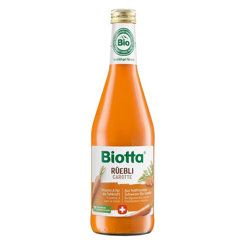 Biotta Rüebli Bio 6 Fl 5 dl