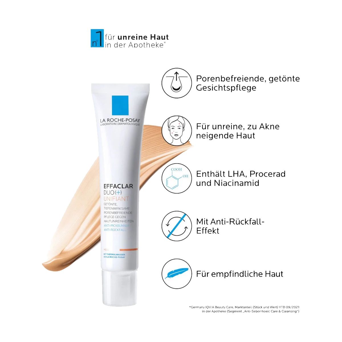 La Roche Posay Effaclar Duo+M Unifiant mittel 40 ml