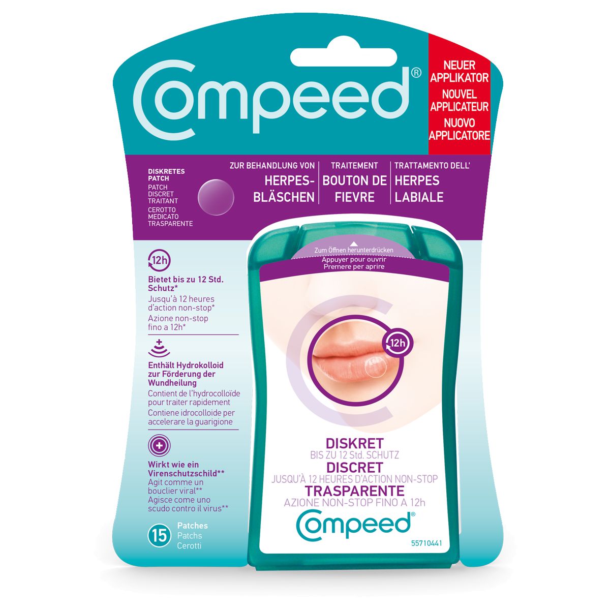 Compeed Herpesbläschen Patch 15 Stück