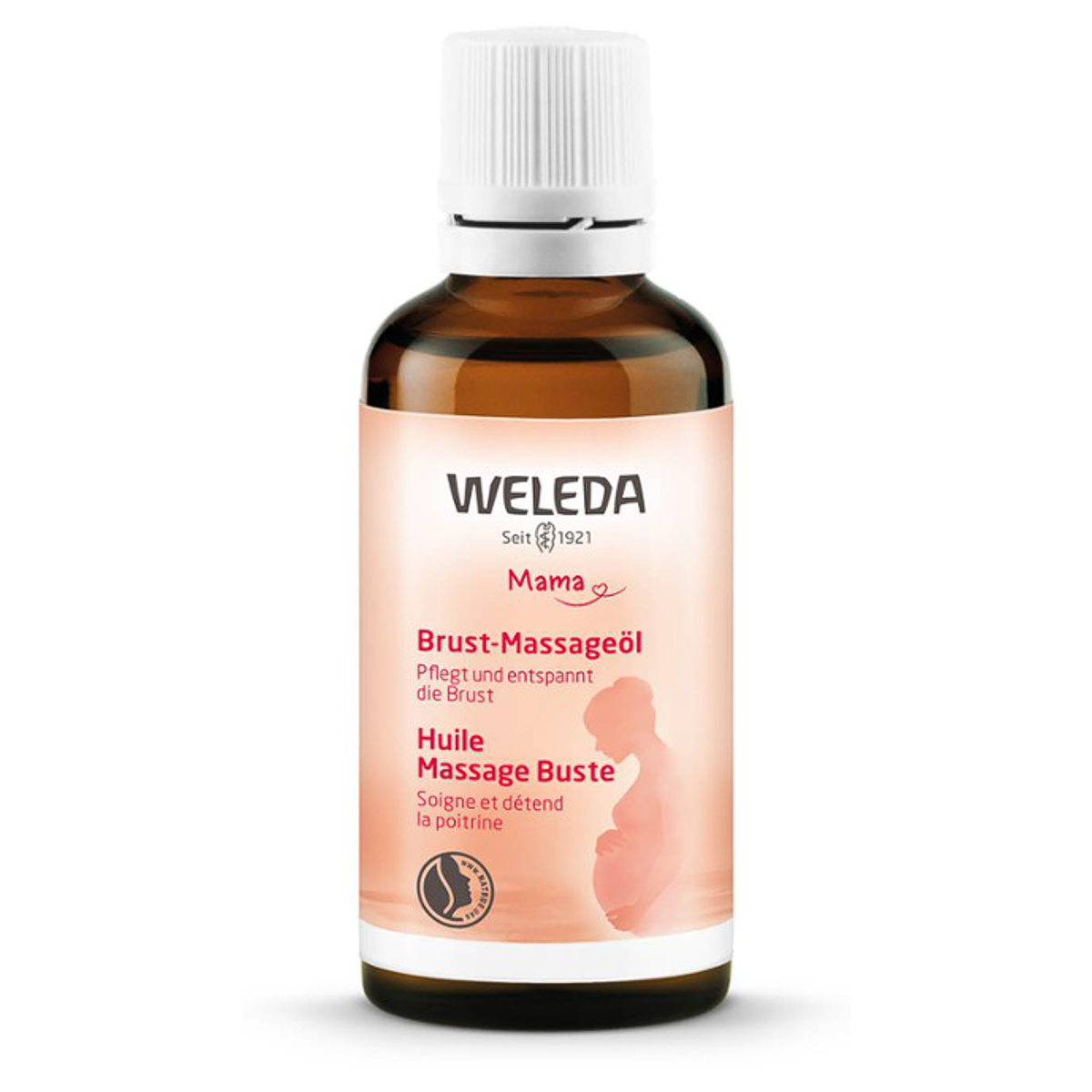 Weleda Brust-Massageöl Flasche 50 ml