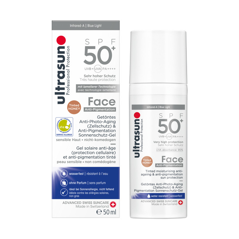 Ultrasun Face Anti-Pigmentation SPF 50+ Honey 50 ml