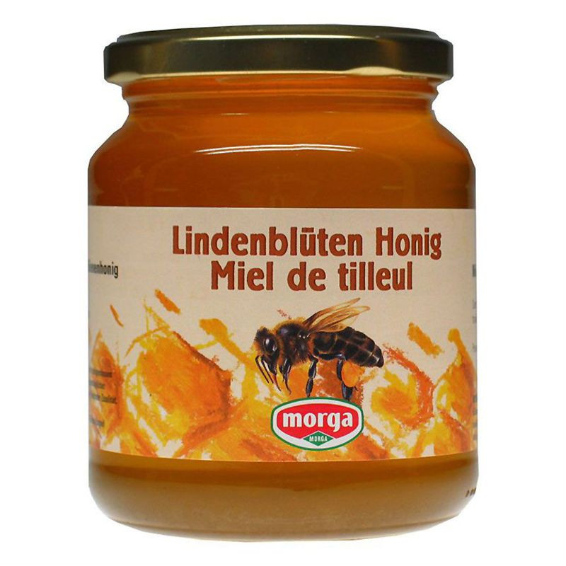 MORGA Lindenblüten Honig Glas 500 g