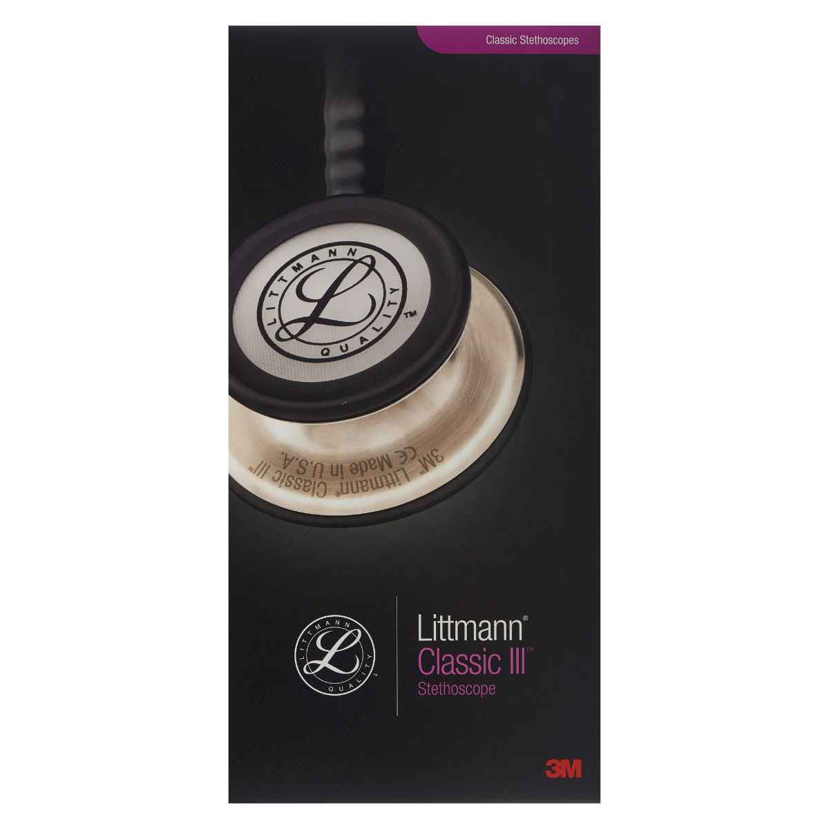 3M LITTMANN Stetho ClassIII 69cm Schlauch schwarz