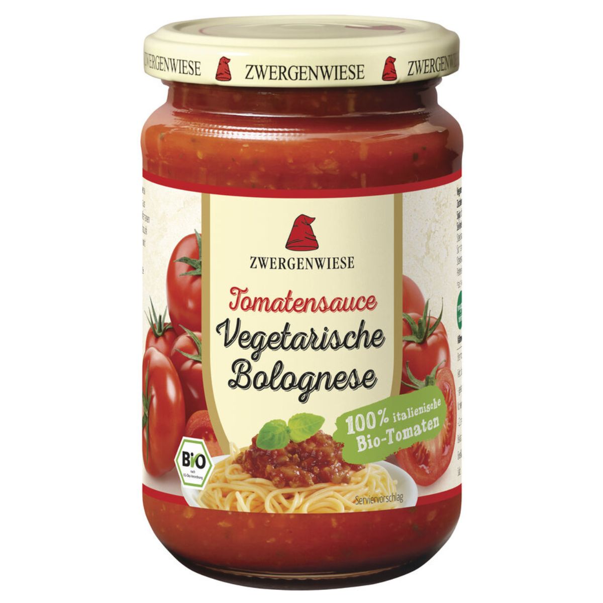 ZWERGENWIESE Bolognese vegetarisch Glas 340 ml