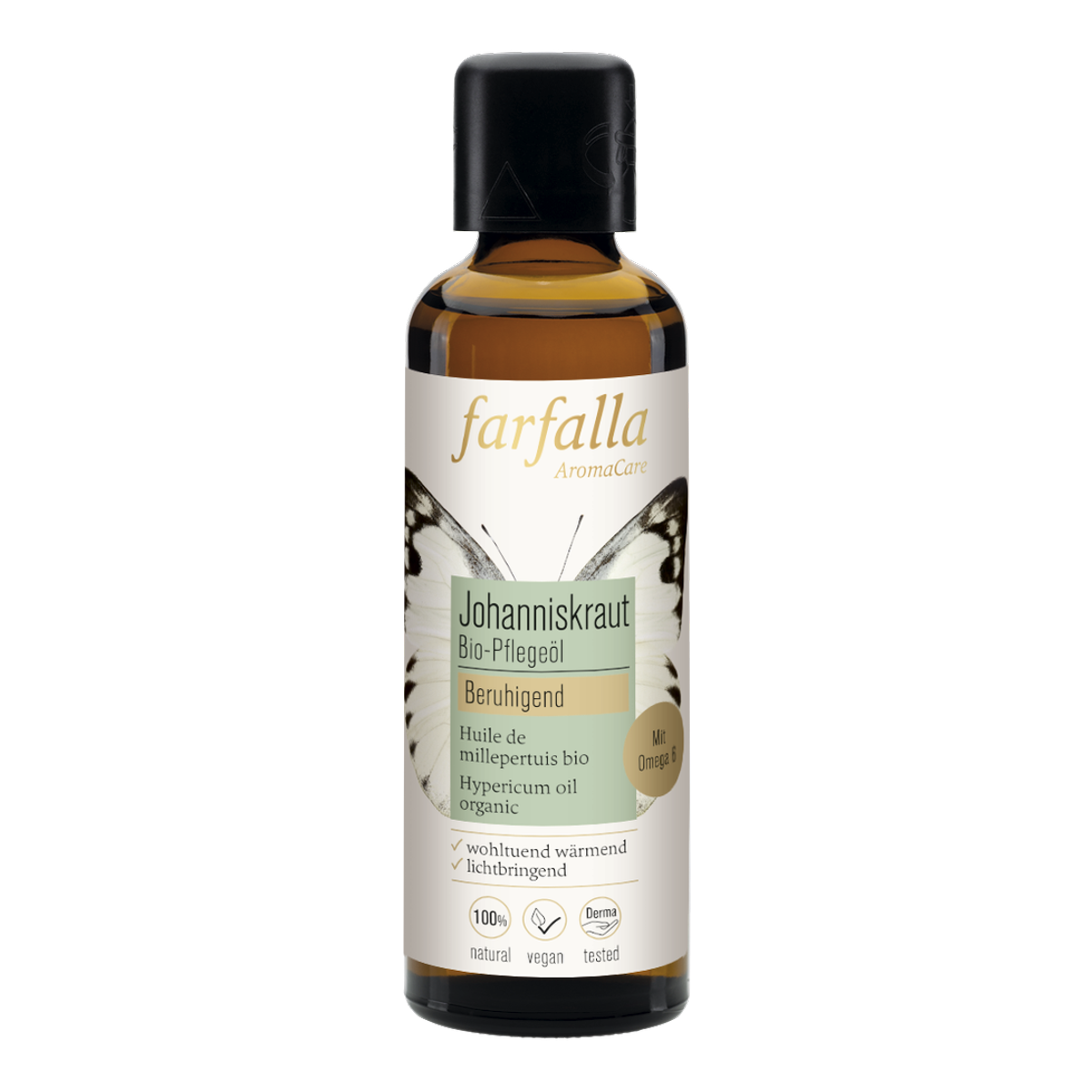 FARFALLA Bio-Pflegeöl Johanniskraut 75 ml