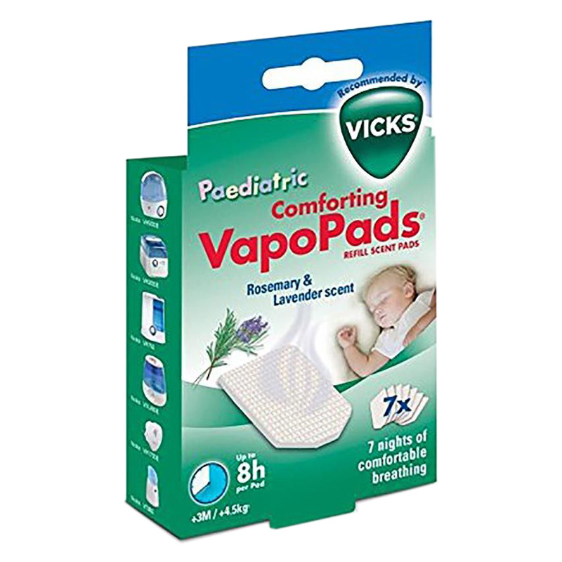 Vicks VapoPads VBR7 Nachfüll Rosmarin Lavendel 7 Stück