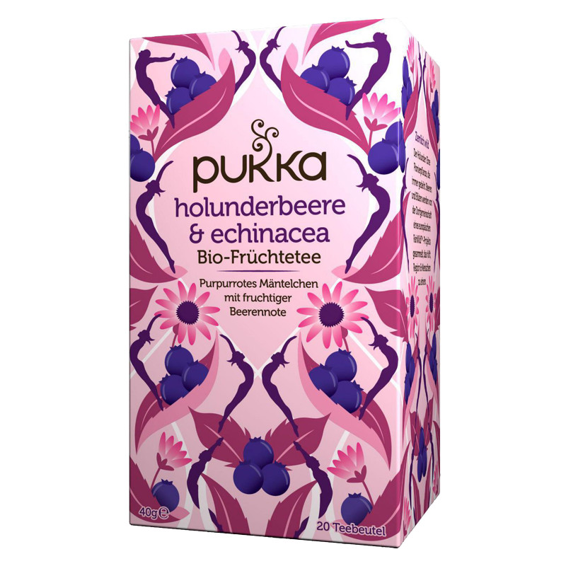 PUKKA Holunder & Echinacea Tee Bio 20 Beutel