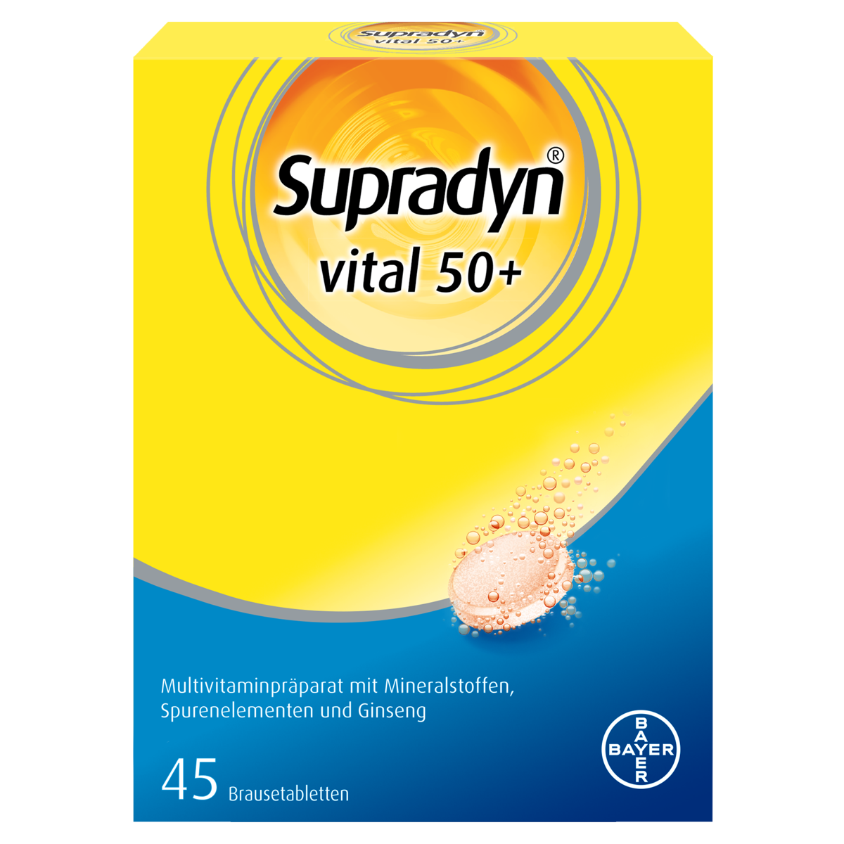 Supradyn Vital 50+ Brausetabletten 45 Stück