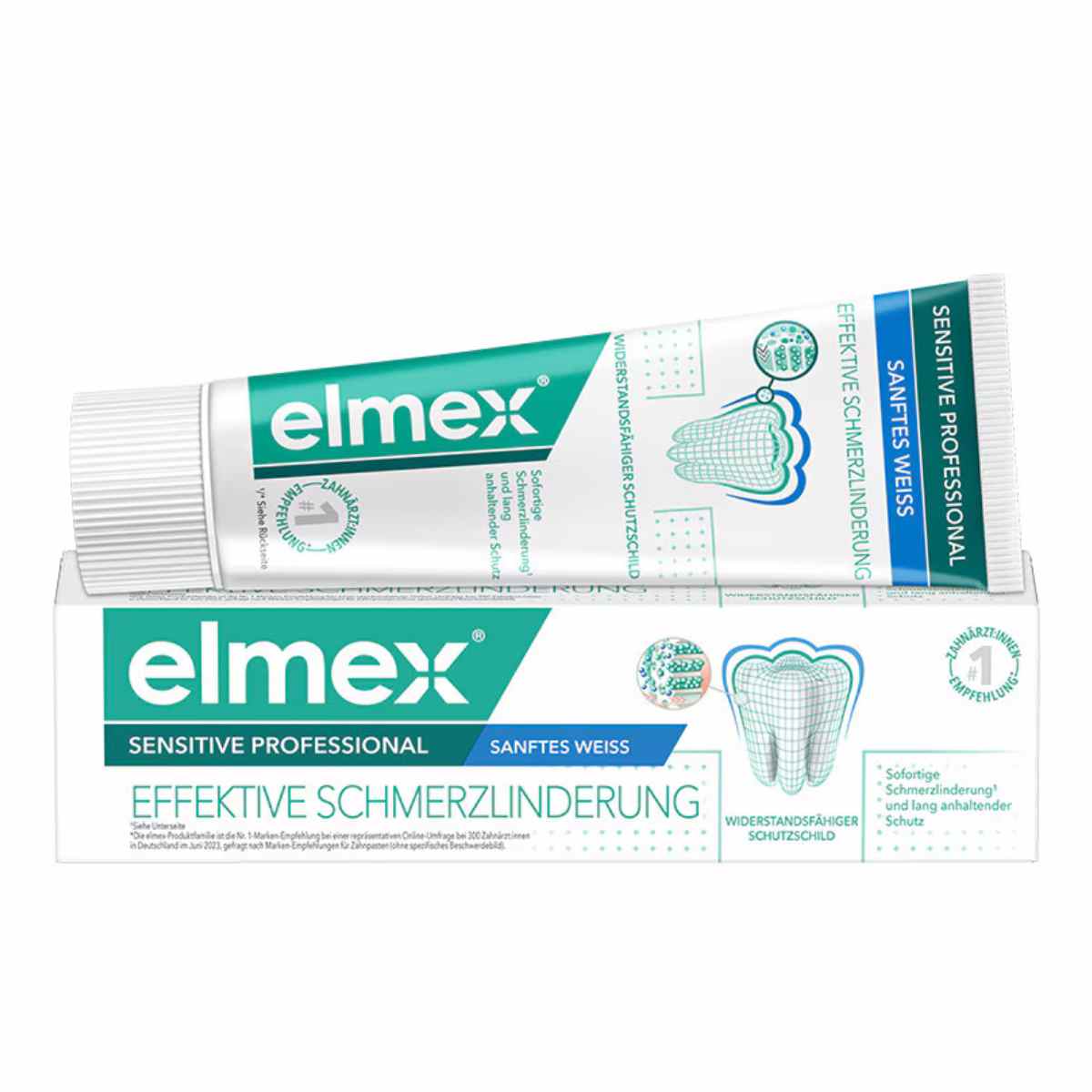 ELMEX Sensitive Professional Sanftes Weiss Zahnpasta 75 ml