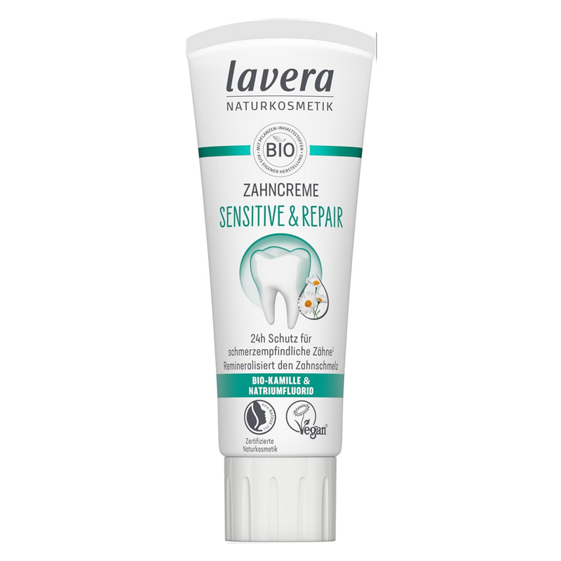 Lavera Zahncreme sensitive & repair 75 m