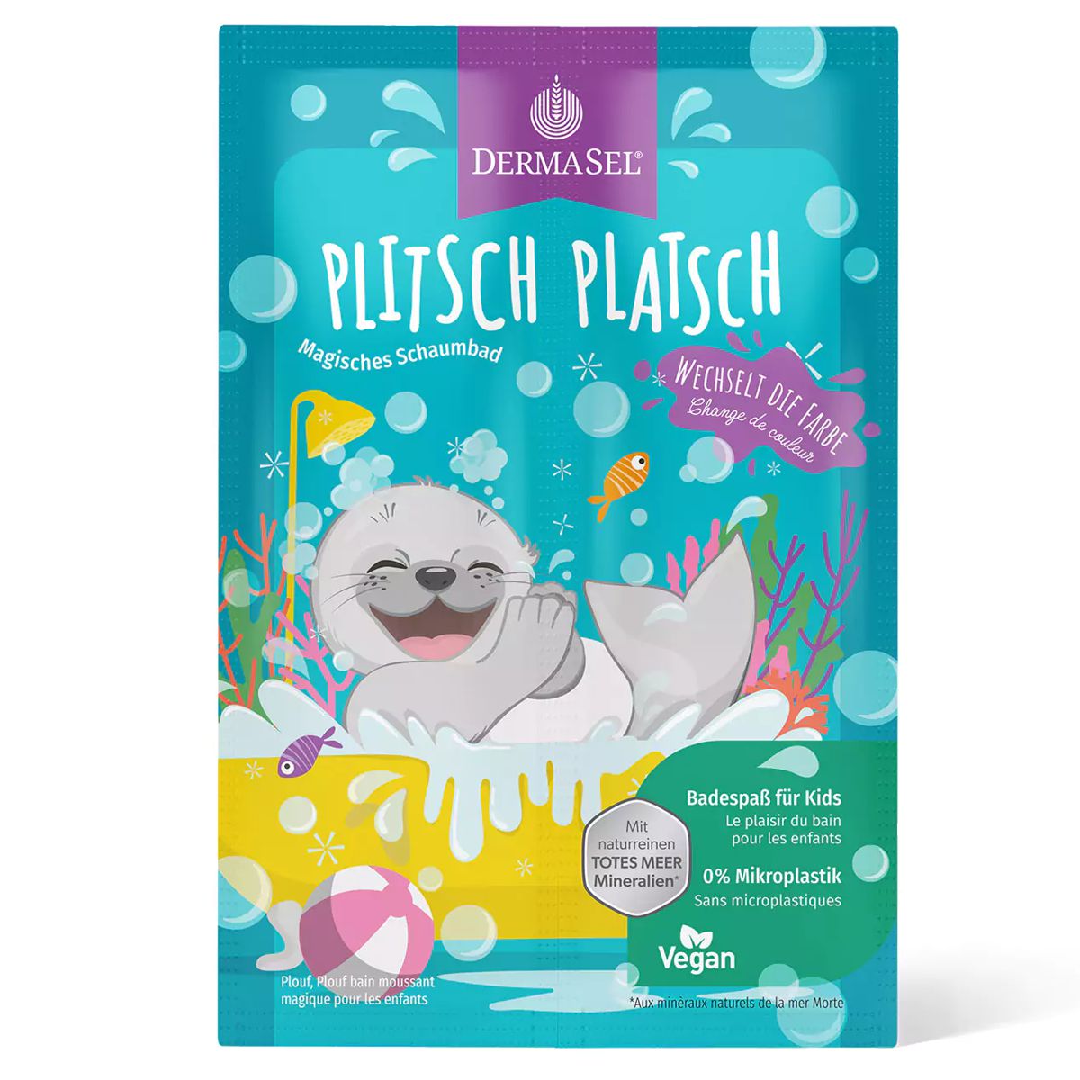 Dermasel Kinderschaumbad Plitsch Platsch 2x 15 ml