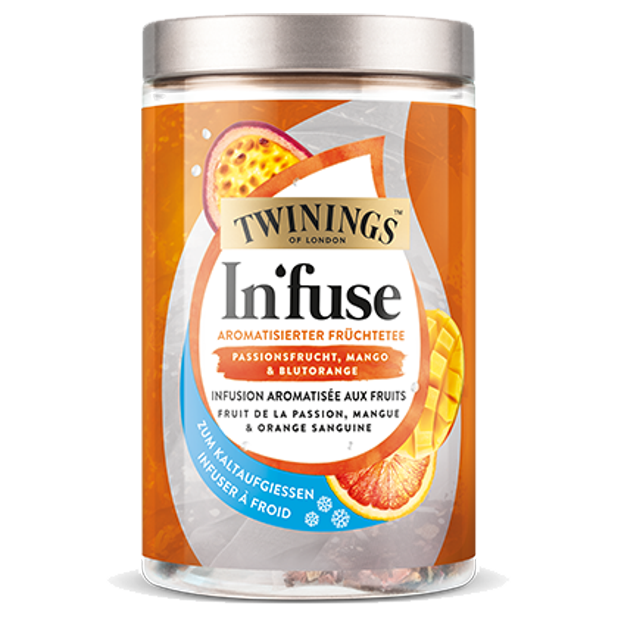 Twinings Infuse Passionsfrucht, Mango, Blutorange 12 Beutel 2.5 g