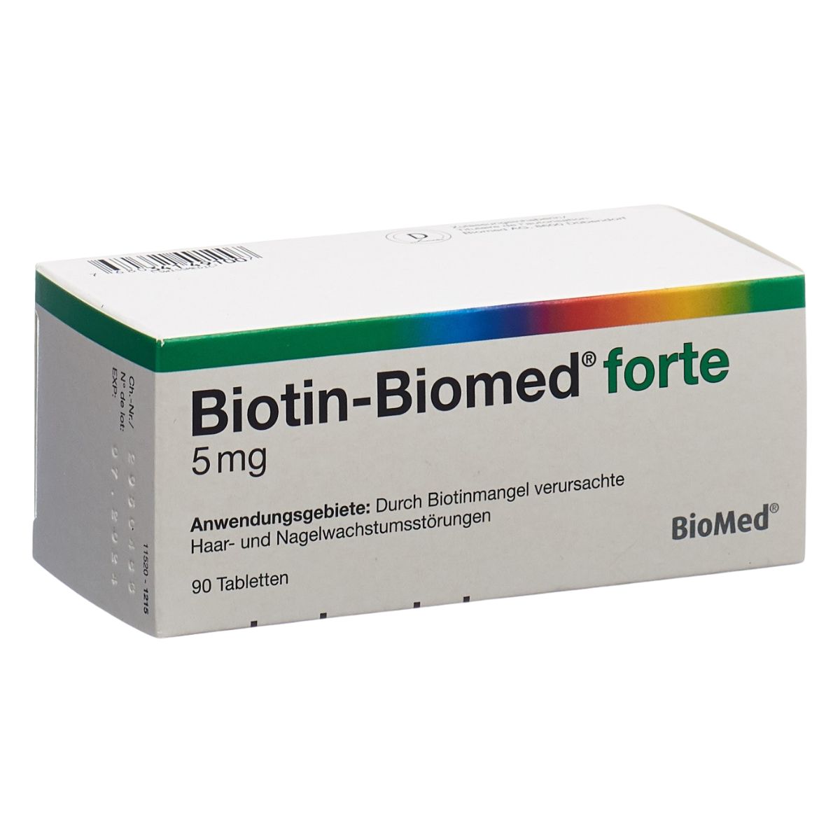 BIOTIN Biomed forte 5 mg