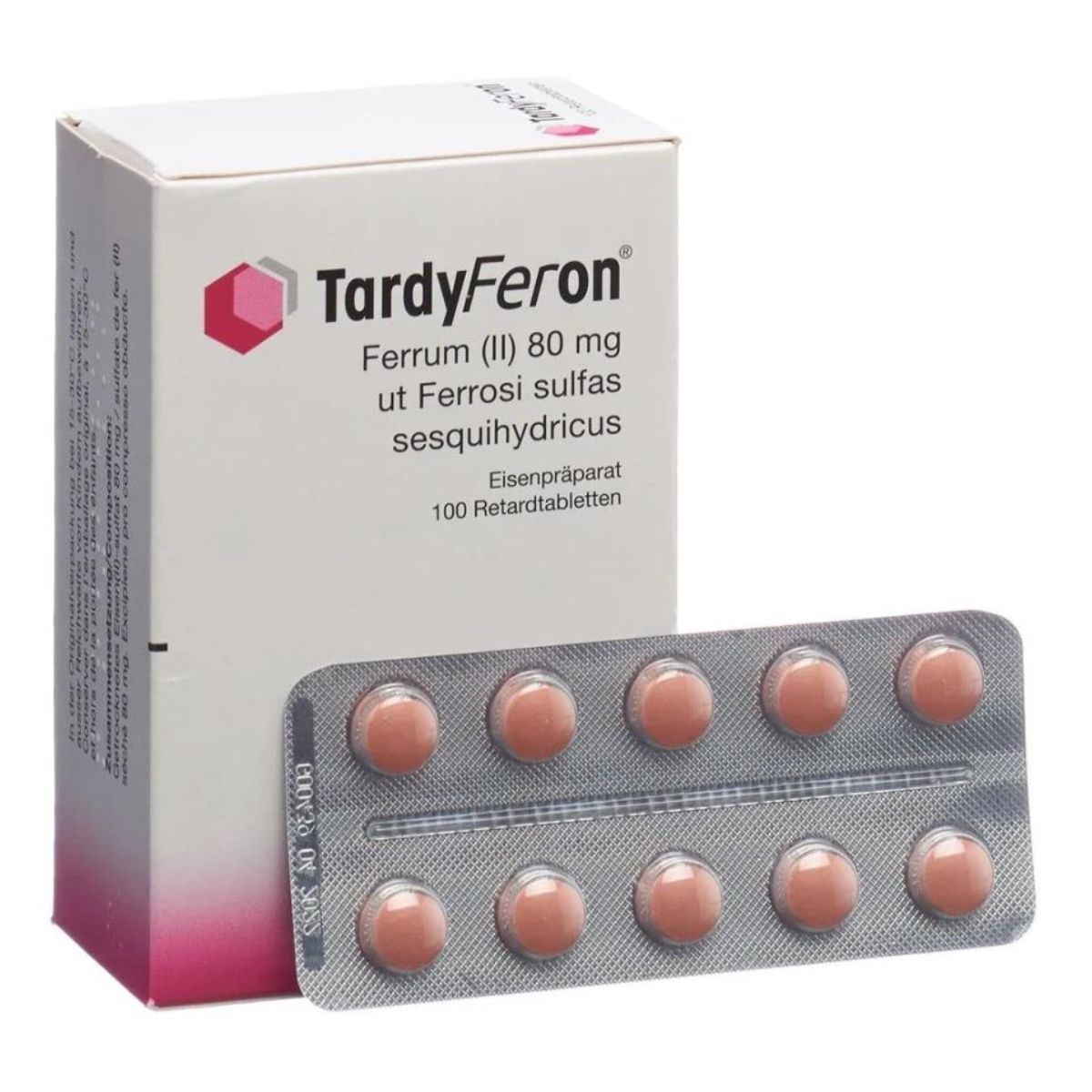 TARDYFERON Ret Tabl 80 mg 100 Stück