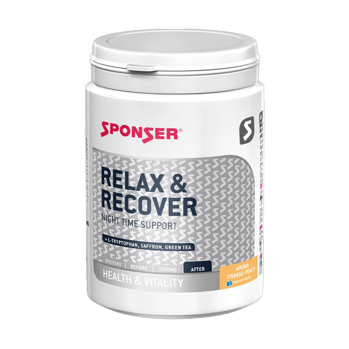 Sponser Relax & Recover Orange-Peach 120 g