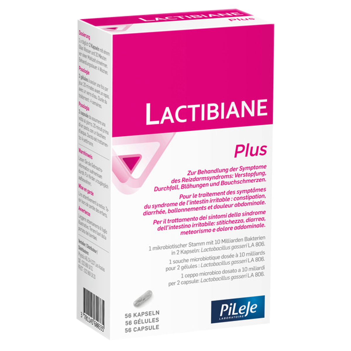 Lactibiane Plus 5M Kapseln 56 Stück