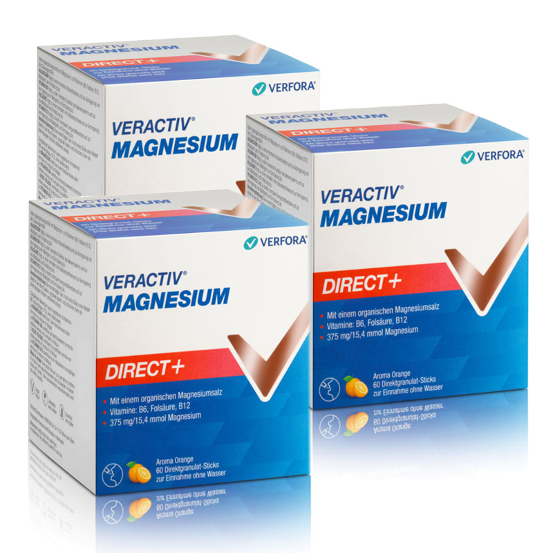 Veractiv Magnesium Direct+ Stick 3x 60 Stück