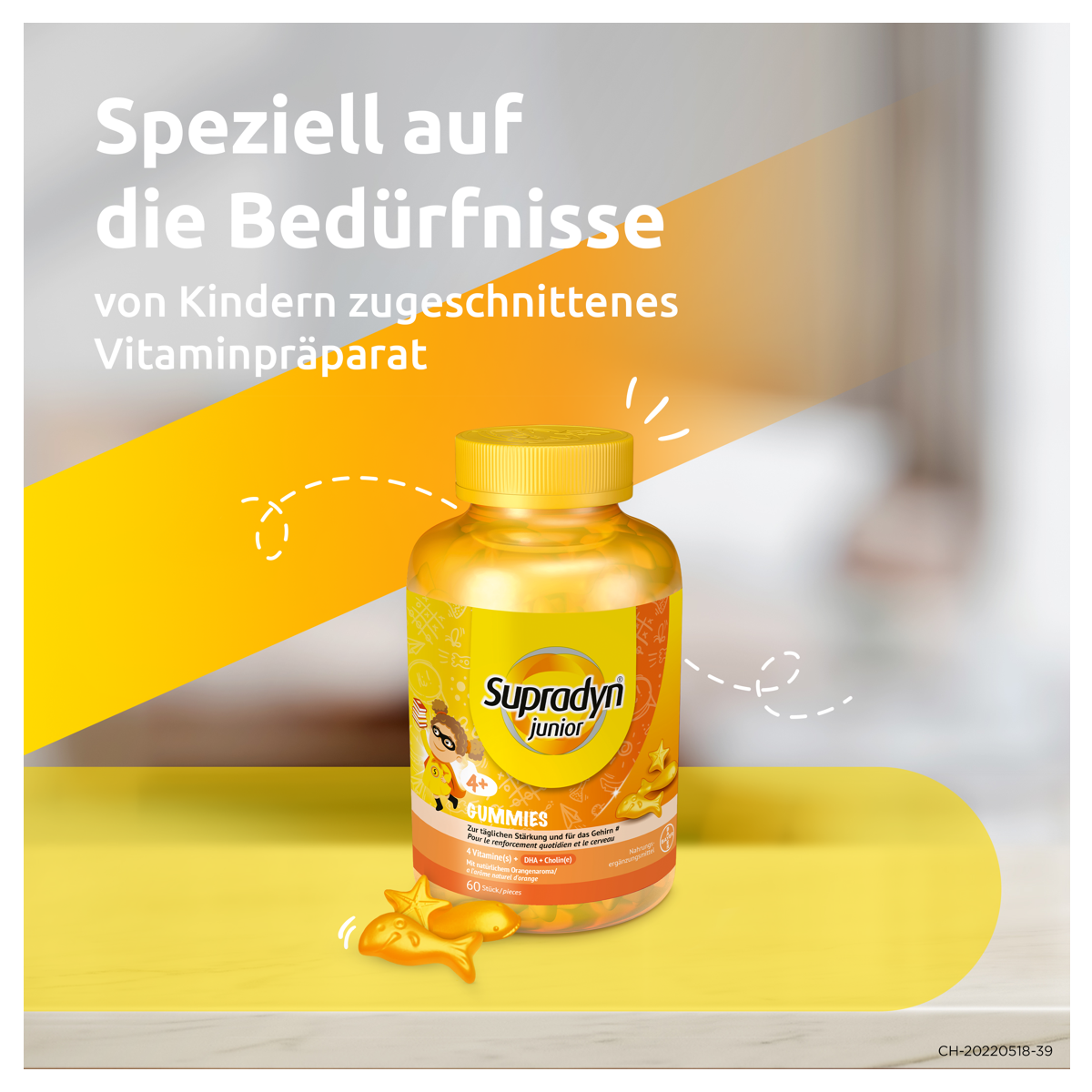 Supradyn junior Gummies Dose 3x 60 Stück