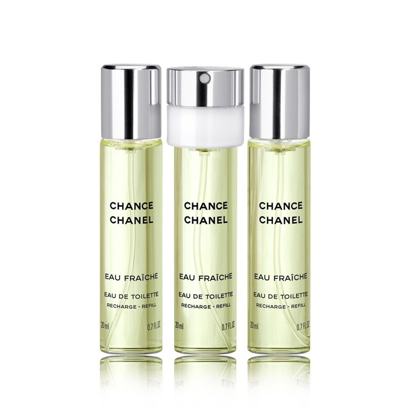 CHANEL Chance eau Fraîche Twist and Spray Refill 3x20 ml