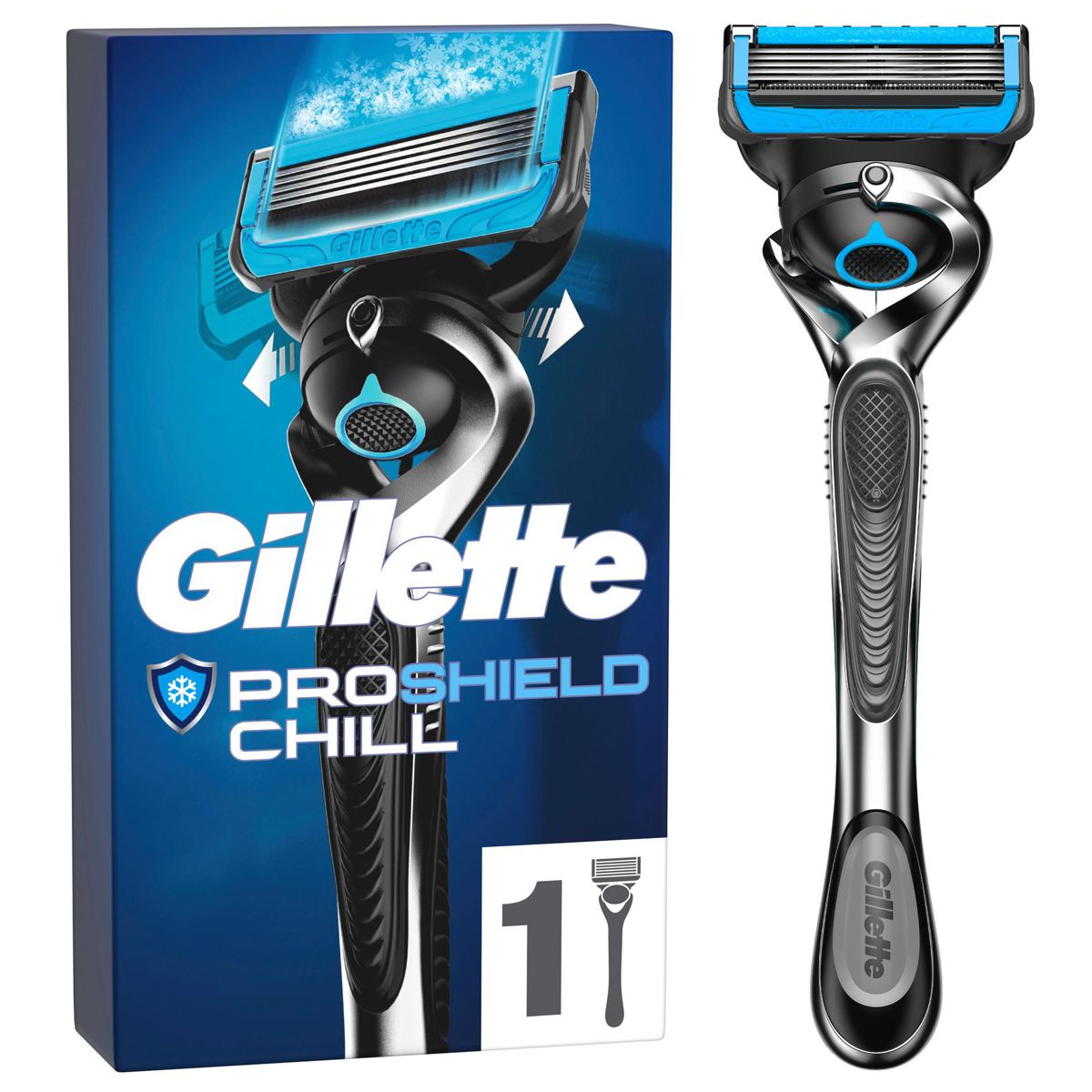 GILLETTE ProShield Rasierapparat Chill 1 Klinge