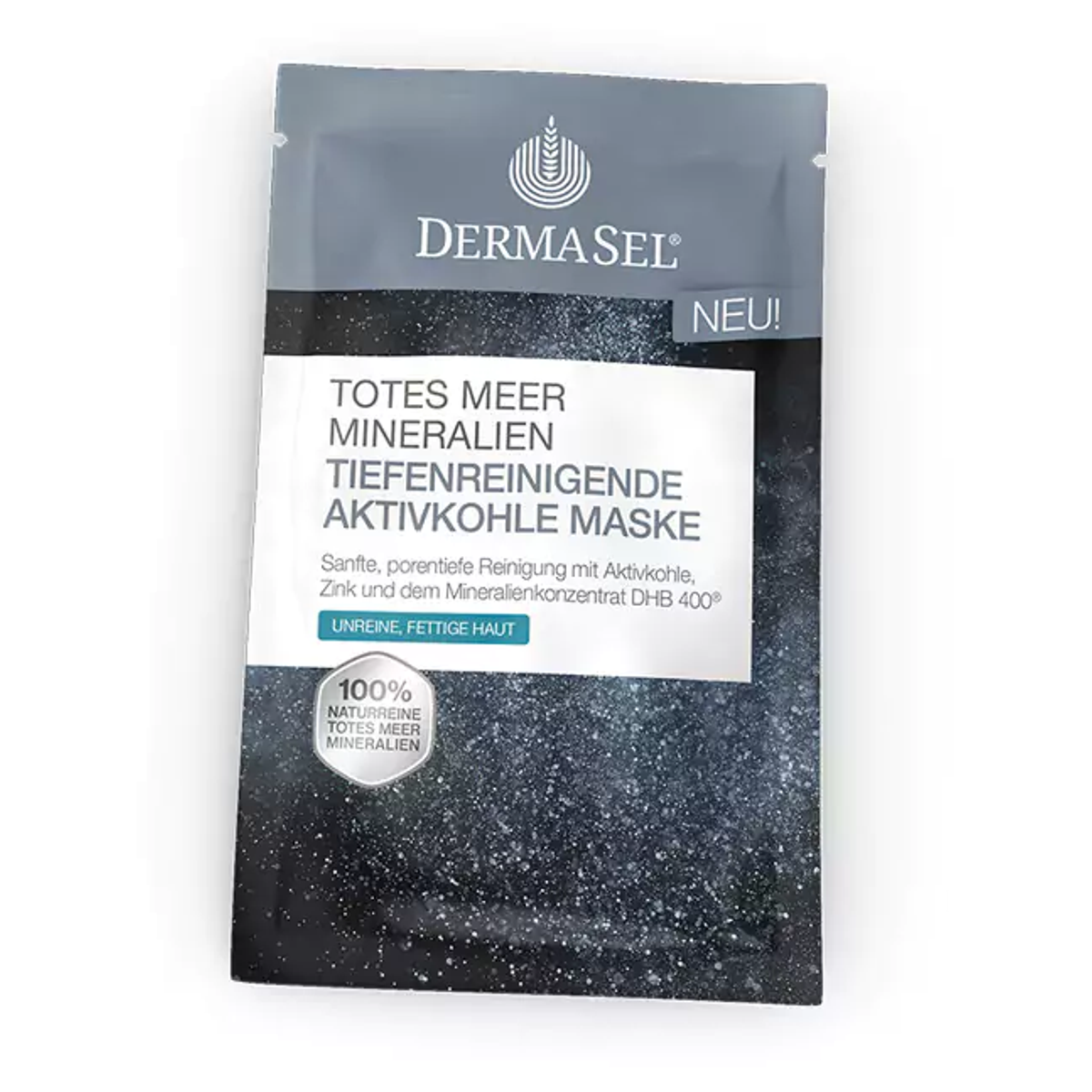 Dermasel Maske Aktivkohle Beutel 12 ml