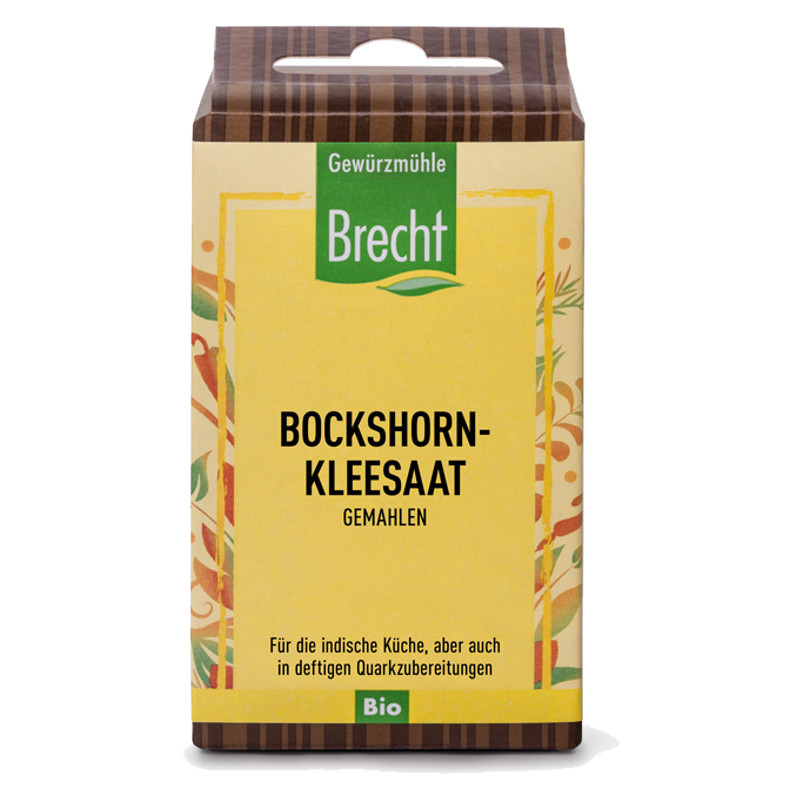 Brecht Bockshornkleesaat gemahlen Bio refill Beutel 40 g