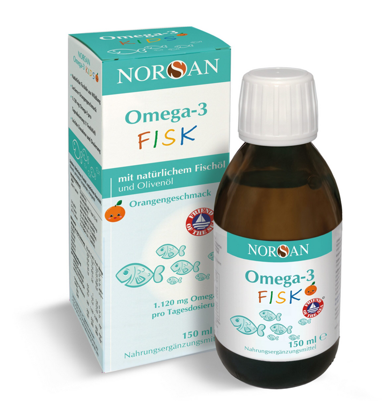 Norsan Omega-3 Fisk Öl Flasche 150 ml