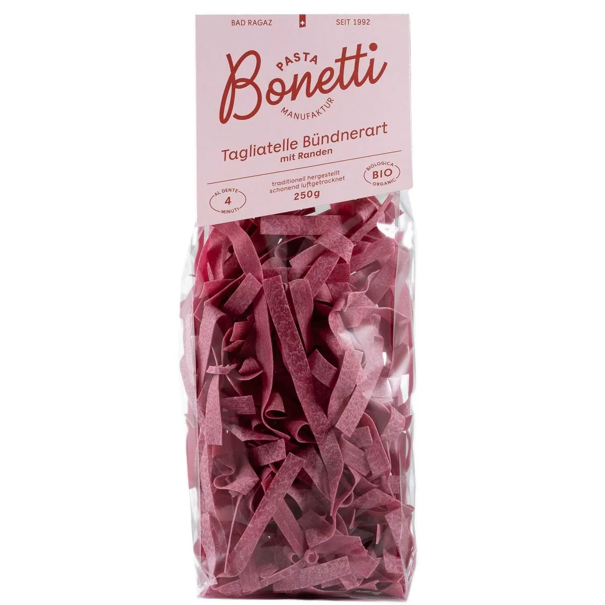 BONETTI Bio Tagliatelle (10mm) Randen 250 g