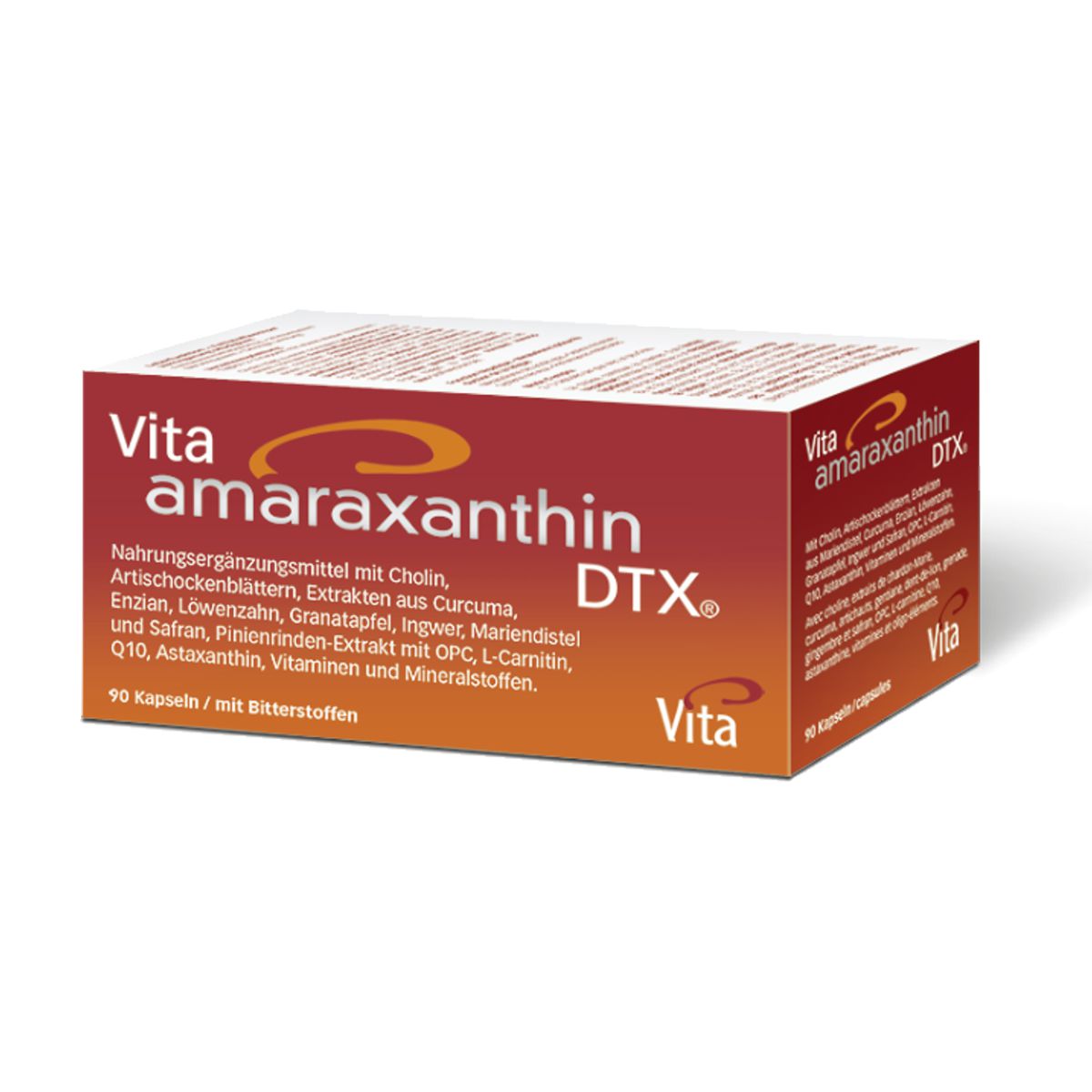 Vita amaraxanthin DTX Kapseln Dose 90 Stück