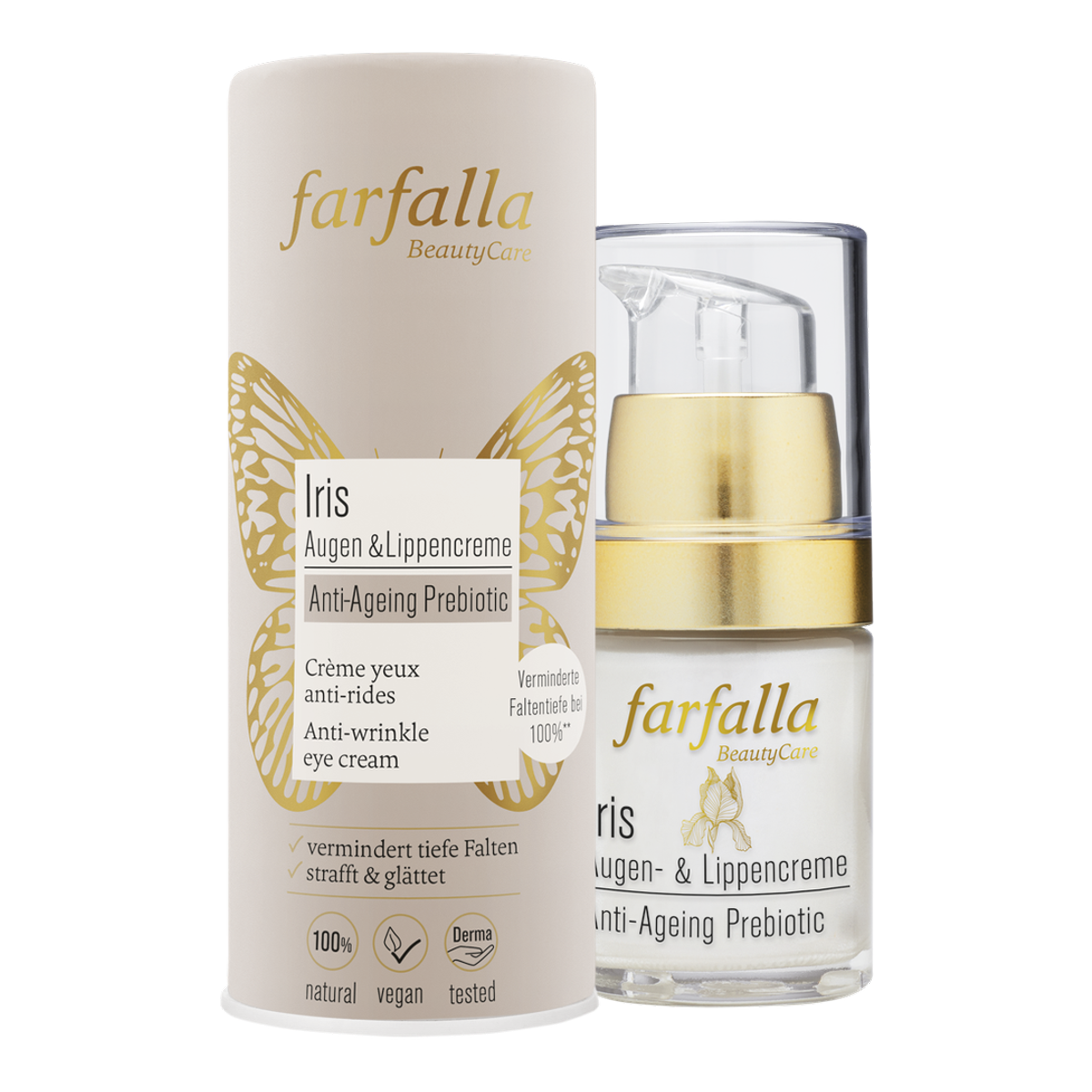 FARFALLA Augen- & Lippencreme Iris 15 ml